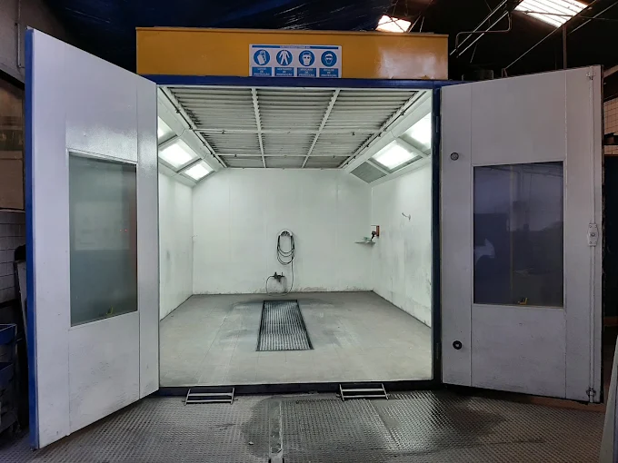 Cabine de pintura da Carmorim